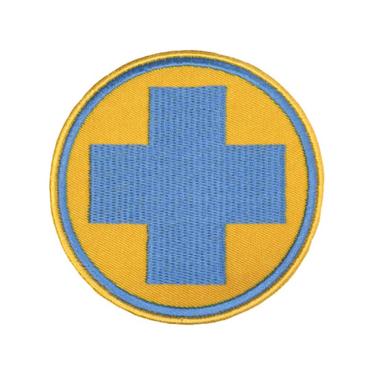 Team Fortress 2 Medic Blue Embroidered Patch 6703